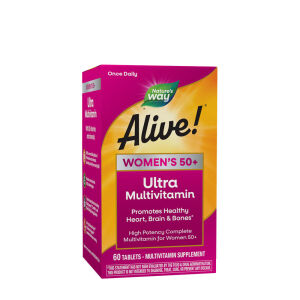 Natures Way Alive!® Multivitamínico Ultra para mujeres mayores de 50 años (60 comprimidos) - Viking Supplements