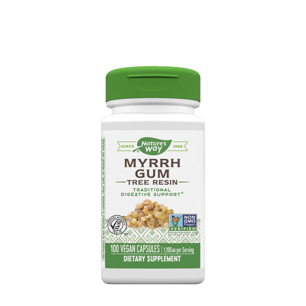 Goma de mirra de Natures Way (100 cápsulas) - Viking Supplements