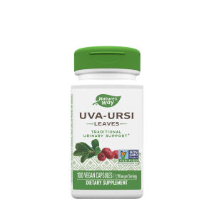 Natures Way: Hojas de uva ursi (100 cápsulas) - Viking Supplements