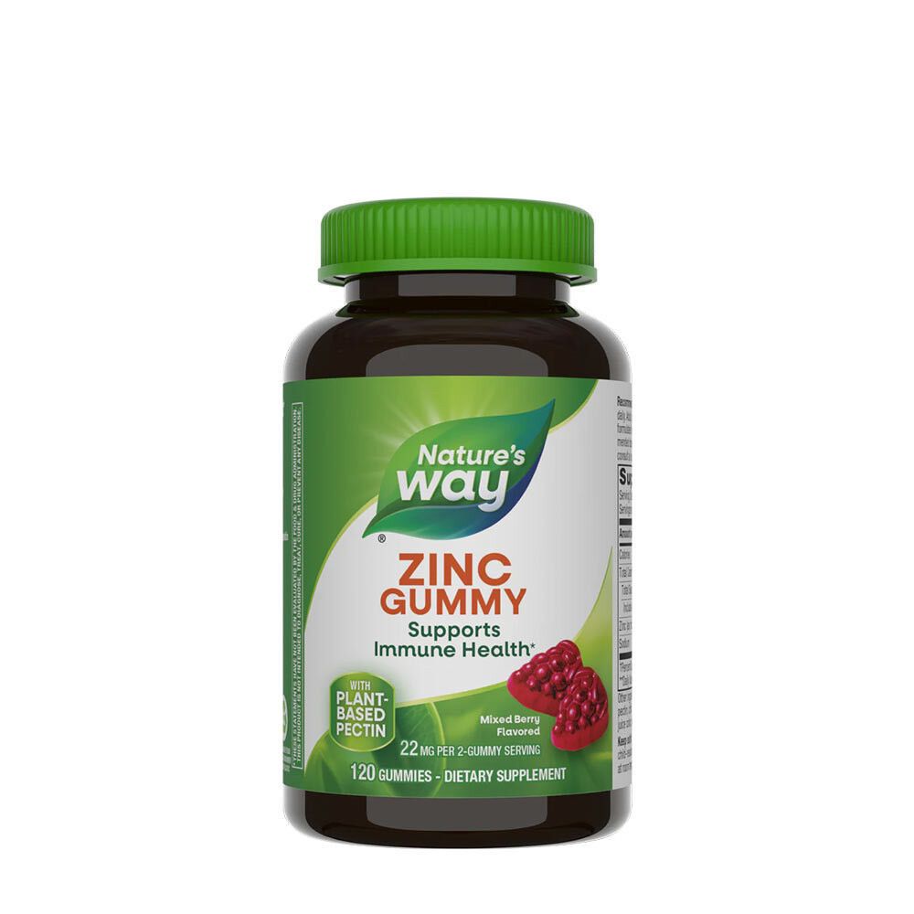 Gominolas de zinc de Natures Way (120 gominolas)