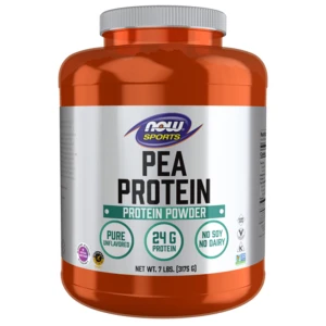Proteína de guisante de Now Foods sin sabor, 3175 g - Viking Supplements
