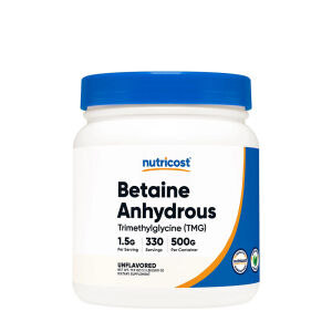 Nutricost Betaína anhidra (TMG) en polvo (500 g) - Viking Supplements