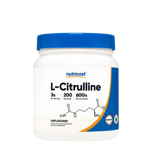 Nutricost L-citrulina (base) en polvo (600 g) - Viking Supplements