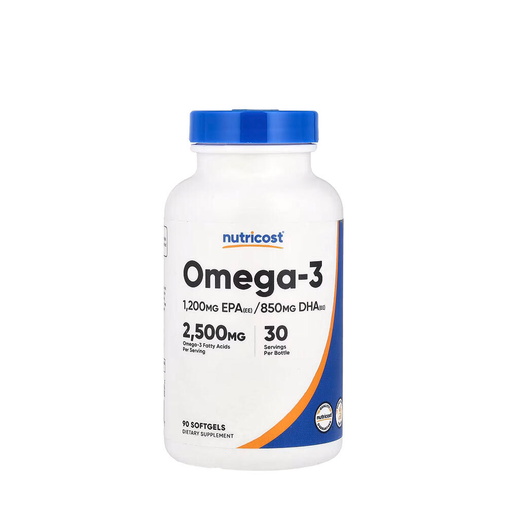 Nutricost Omega-3 2500 mg (90 cápsulas blandas) - Viking Supplements