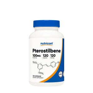 Cápsulas de pterostilbeno de Nutricost (120 cápsulas) - Viking Supplements