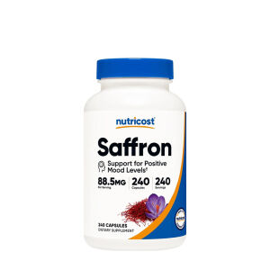 Cápsulas de extracto de azafrán de Nutricost (240 cápsulas) - Viking Supplements