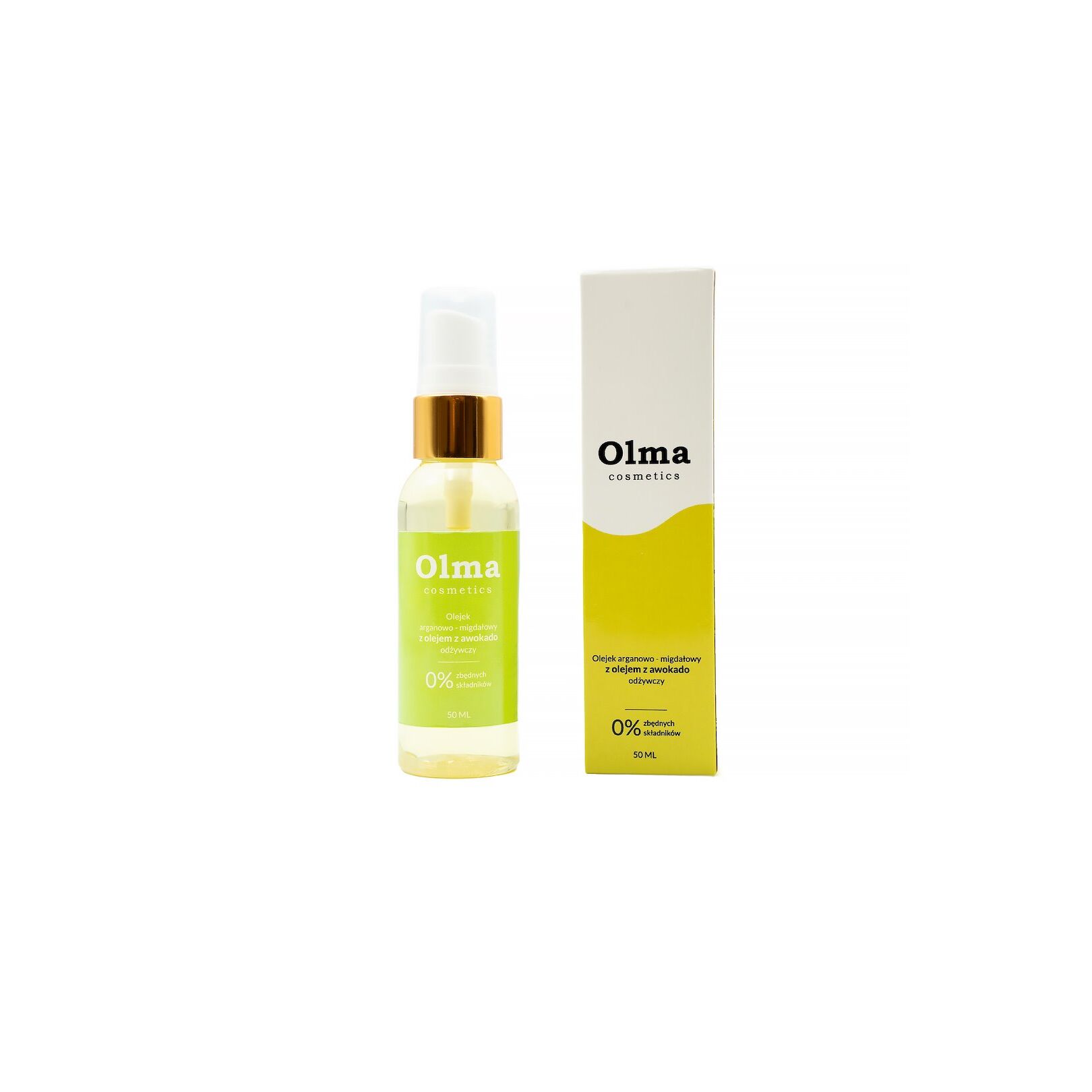 OLMA COSMETICS Aceite de argán y almendra con aceite de aguacate - Nutritivo (50 ml) - Viking Supplements