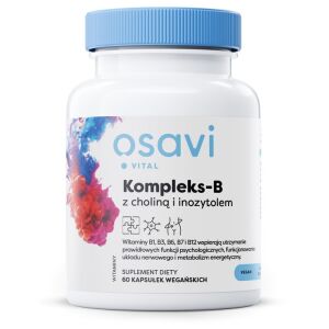 OSAVI Complejo B con colina e inositol (60 cápsulas vegetales) - Viking Supplements