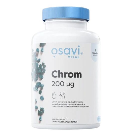 OSAVI Chrom 200 mcg (120 cápsulas) - Viking Supplements