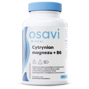 OSAVI Magnesium citrate + B6 (90 vcaps) - Viking Supplements