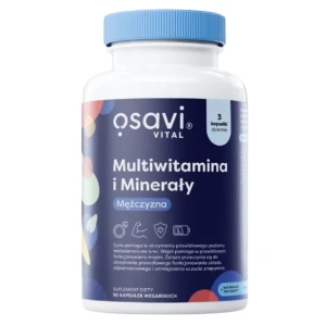 Multivitaminas y minerales OSAVI para hombres (90 cápsulas) - Viking Supplements