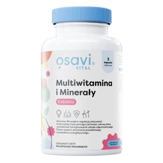 OSAVI Multivitamins and Minerals for Women (90 caps) - Viking Supplements