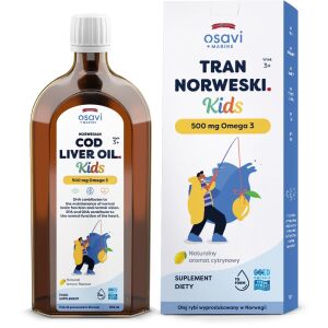 Aceite de hígado de bacalao noruego OSAVI para niños