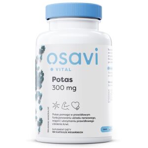 OSAVI Potasio 100 mg (180 cápsulas vegetales) - Viking Supplements