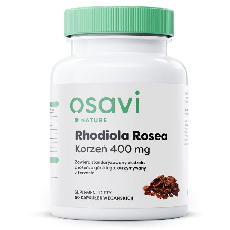 OSAVI Rhodiola Rosea (60 cápsulas vegetales) - Viking Supplements