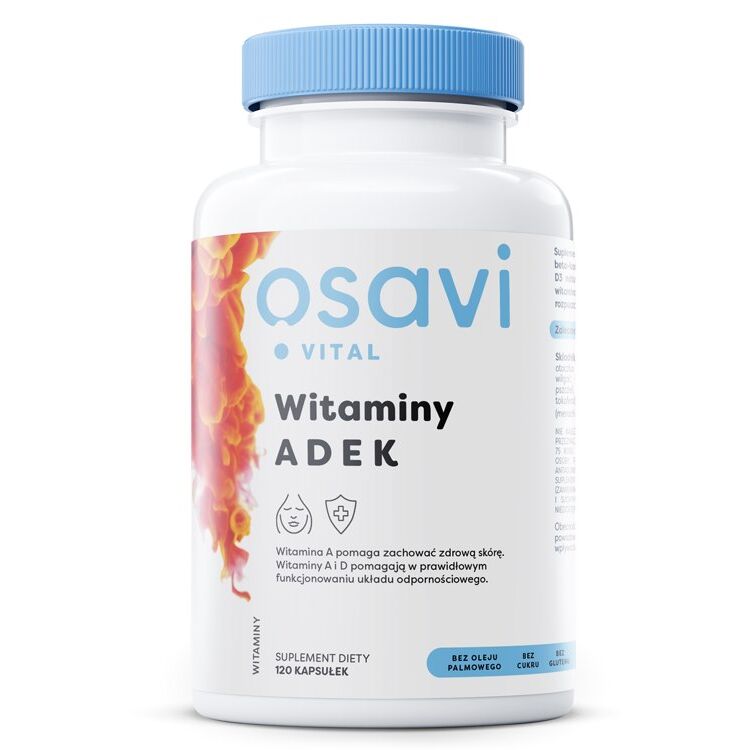 OSAVI Vitaminas ADEK (120 cápsulas) - Viking Supplements