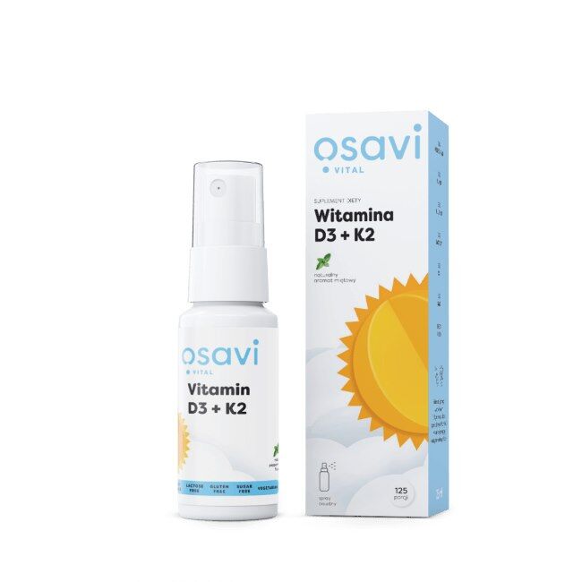 OSAVI Vitamina D3 + K2 en spray oral