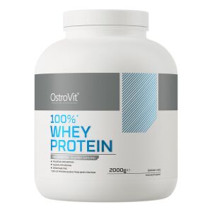 OSTROVIT 100% Proteína de suero de leche con sabor a tarta de plátano (2000 g) - Viking Supplements