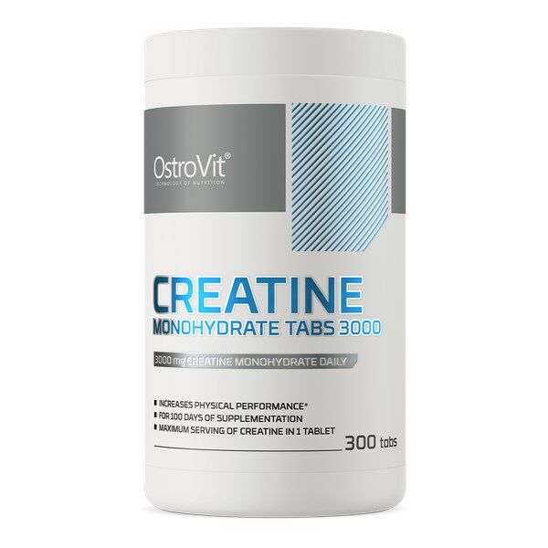 OSTROVIT Monohidrato de creatina 3000 mg (300 comprimidos) - Viking Supplements