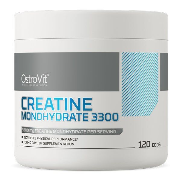 OSTROVIT Monohidrato de creatina 3300 mg (120 cápsulas) - Viking Supplements