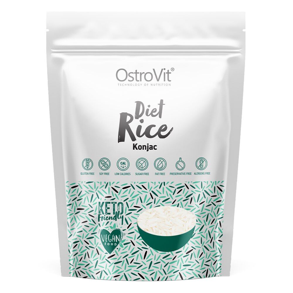 OSTROVIT Arroz dietético de konjac (400 g) - Viking Supplements