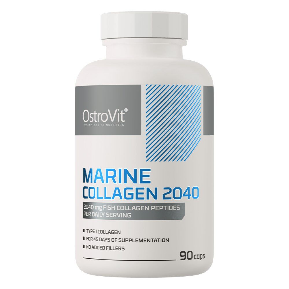 OSTROVIT Colágeno marino 2040 mg (90 cápsulas) - Viking Supplements