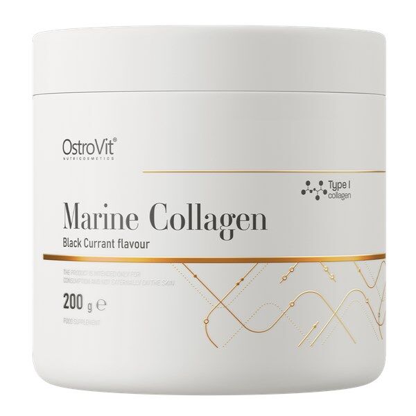 OSTROVIT Colágeno marino con grosella negra (200 g) - Viking Supplements