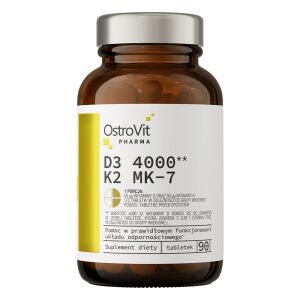 OSTROVIT Pharma D3 4000 K2 MK-7 (90 comprimidos) - Viking Supplements