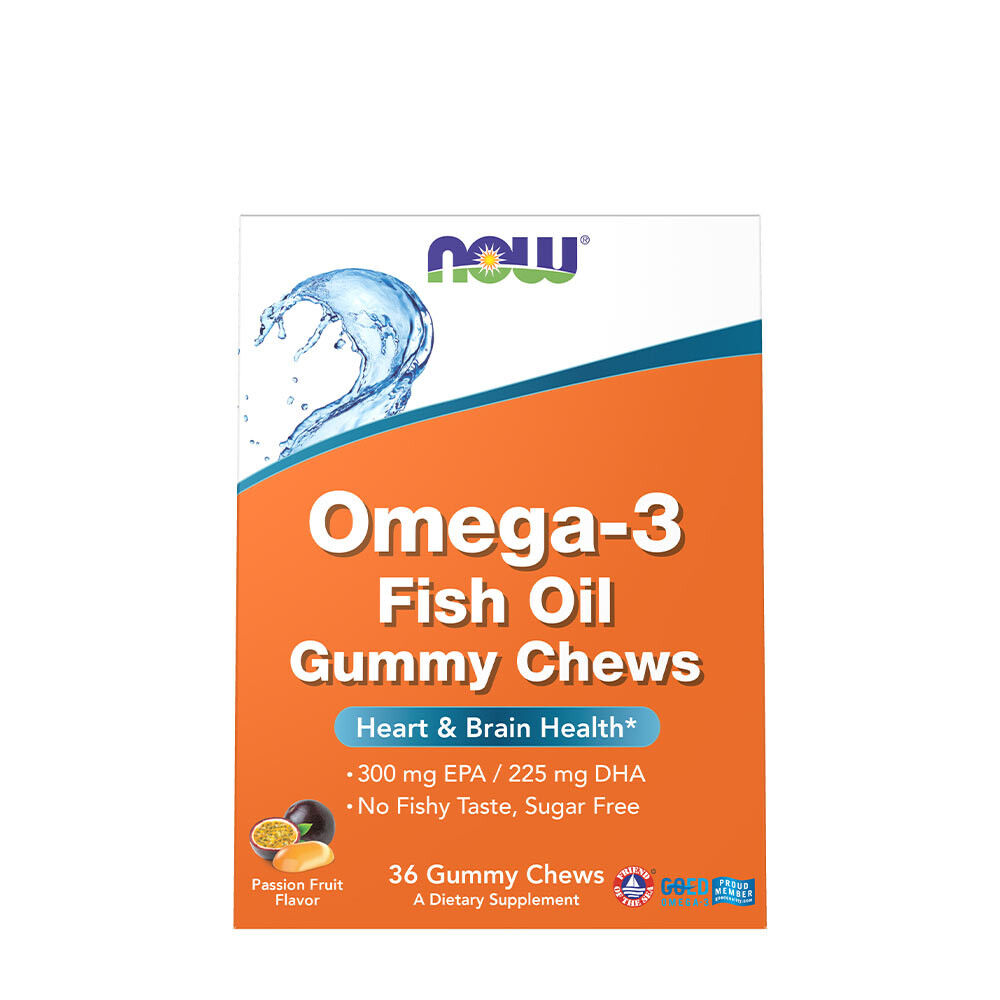 Gominolas masticables de aceite de pescado con omega-3