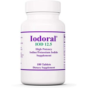 Optimox Corporation Iodoral 12,5 mg, 180 comprimidos - Viking Supplements
