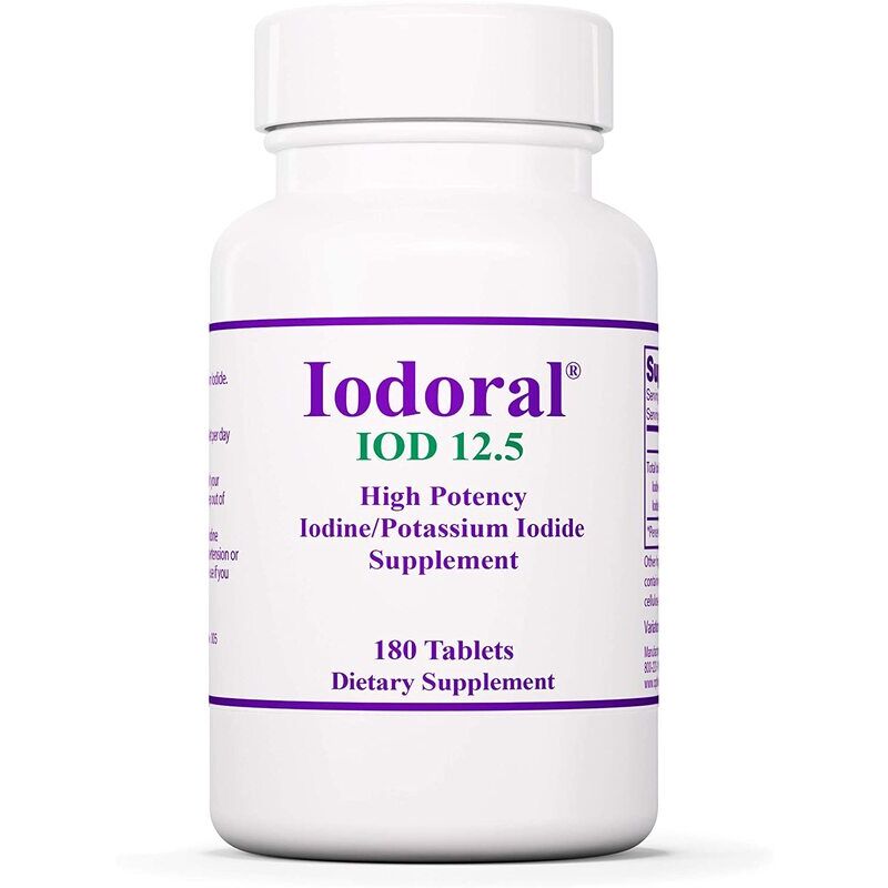Optimox Corporation Iodoral 12,5 mg, 180 comprimidos - Viking Supplements