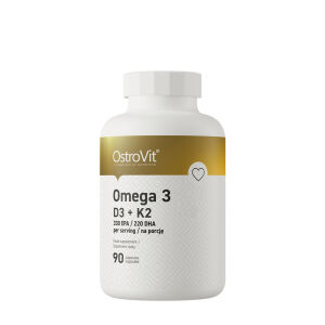 Ostrovit Omega 3 D3 + K2 (90 cápsulas) - Viking Supplements