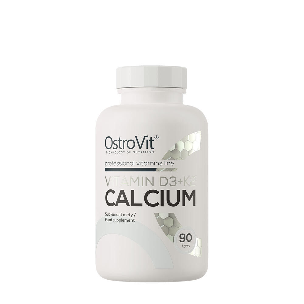 Ostrovit Vitamina D3 + K2 + Calcio (90 comprimidos) - Viking Supplements