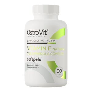 Ostrovit Complejo de tocoferoles naturales de vitamina E (90 cápsulas) - Viking Supplements