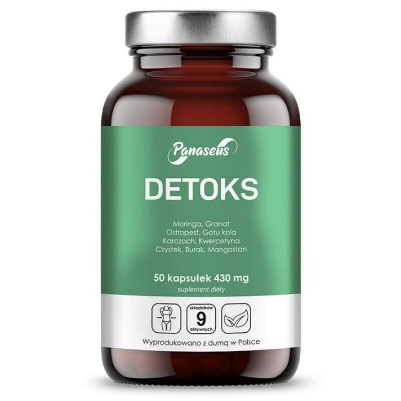 PANASEUS Detox (50 cápsulas) - Viking Supplements