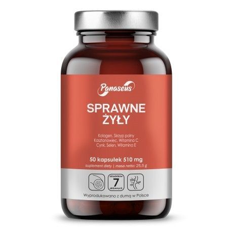 PANASEUS «Venas eficientes» (50 cápsulas) - Viking Supplements