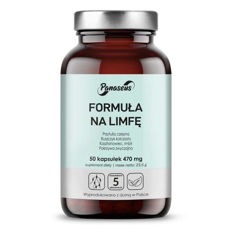 PANASEUS Fórmula linfática (50 cápsulas) - Viking Supplements