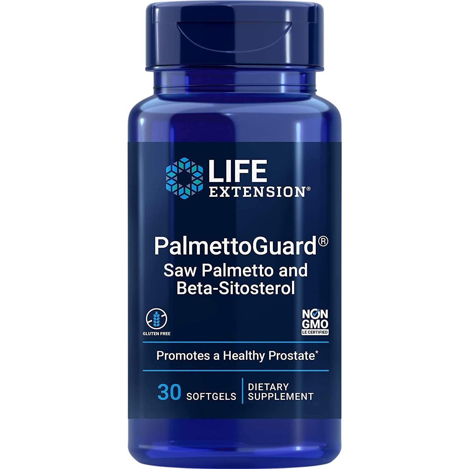 PalmettoGuard: palma enana americana con beta-sitosterol - 30 cápsulas blandas - Viking Supplements