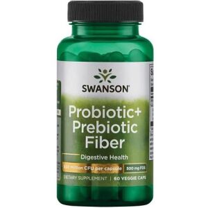 Probiótico + Fibra prebiótica - 60 cápsulas vegetales - Viking Supplements