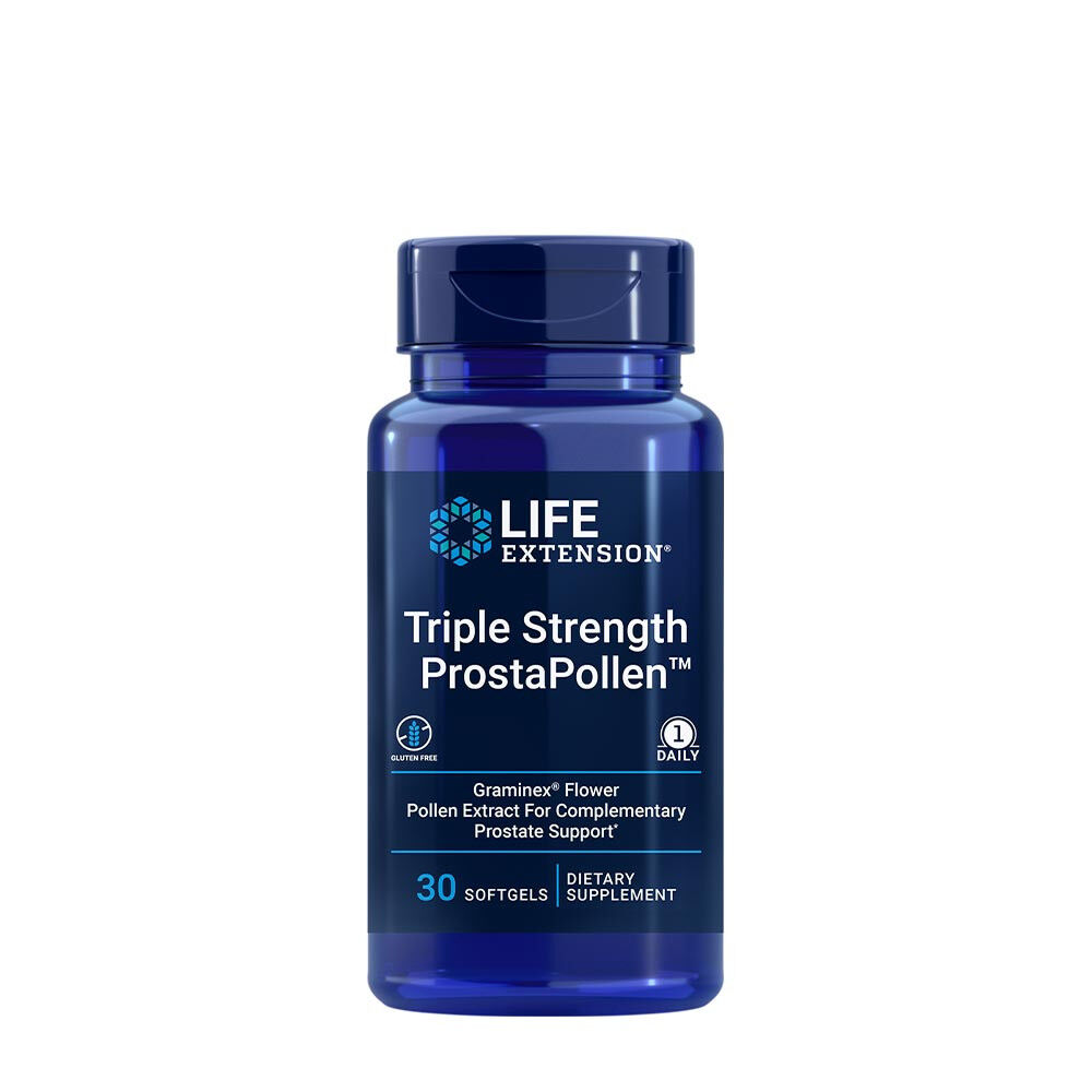 ProstaPollen Triple Strength - 30 cápsulas blandas - Viking Supplements