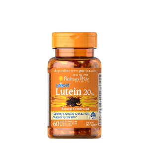Puritans Pride Luteína 20 mg con zeaxantina (60 cápsulas blandas) - Viking Supplements