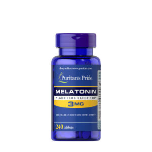 Puritans Pride Melatonina 3 mg (240 comprimidos) - Viking Supplements