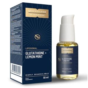 QUICKSILVER Glutatión liposomal + menta y limón UE (50 ml) - Viking Supplements