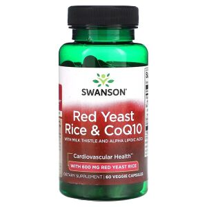 Arroz de levadura roja y CoQ10 - 60 cápsulas vegetales - Viking Supplements