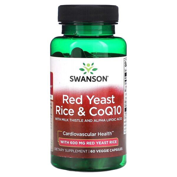 Arroz de levadura roja y CoQ10 - 60 cápsulas vegetales - Viking Supplements