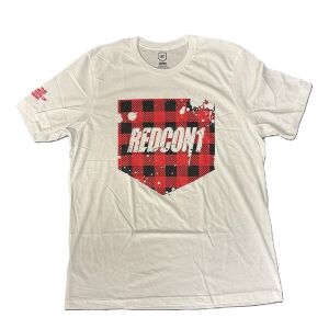 Redcon1 - Red Plaid Shield T-Shirt - Medium - Nuvalia