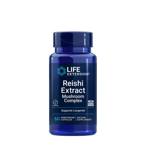 Complejo de extracto de seta reishi - 60 cápsulas vegetales - Viking Supplements