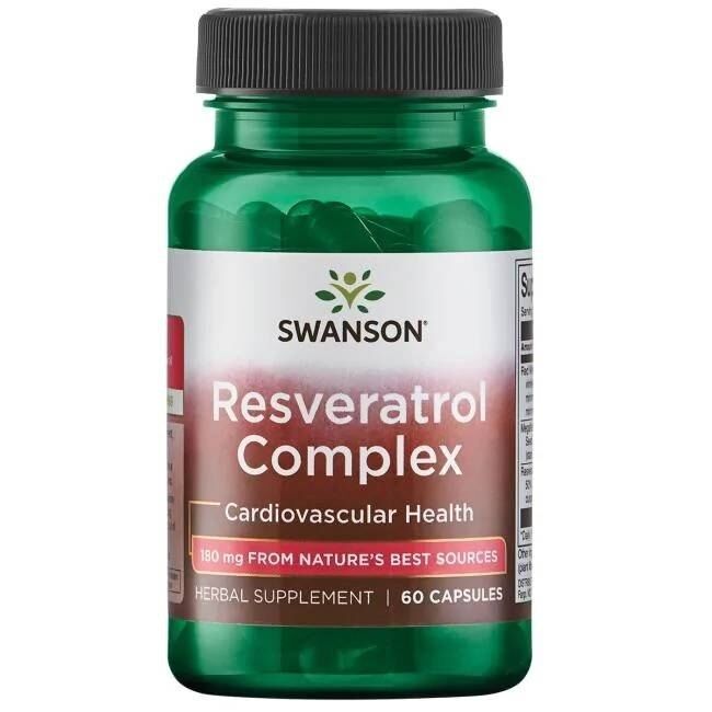Complejo de resveratrol - 60 cápsulas - Viking Supplements
