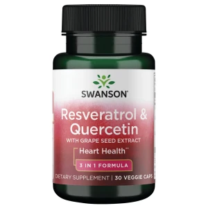 Resveratrol y quercetina - 30 cápsulas vegetales - Viking Supplements