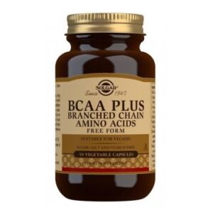SOLGAR BCAA Plus Free Form (50 caps) - Viking Supplements